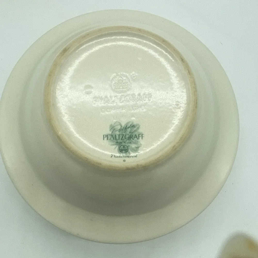Pfaltzgraff Naturewood Deep Rimmed Soup Cereal Bowls‎ 7 1/4